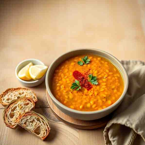 Organic Lentil Soup - Easy Vegan Recipe